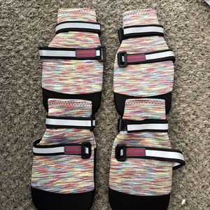 Dog Boots Booties - All Weather -Bark  Brite Reflective Size XL Brand New